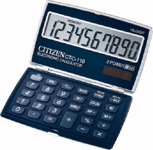 Citizen Αριθμομηχανή CTC-110 Μπλε Χρώμα