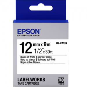Epson Labelworks 12mm LK-4WBN