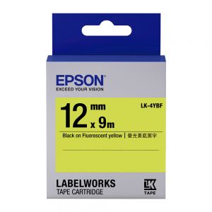 Epson Labelworks 12mm LK-4YBF Φωσφορίζων κίτρινο