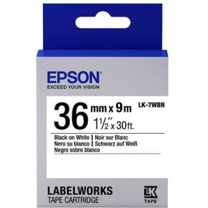 Epson Labelworks 36mm LK-7WBN